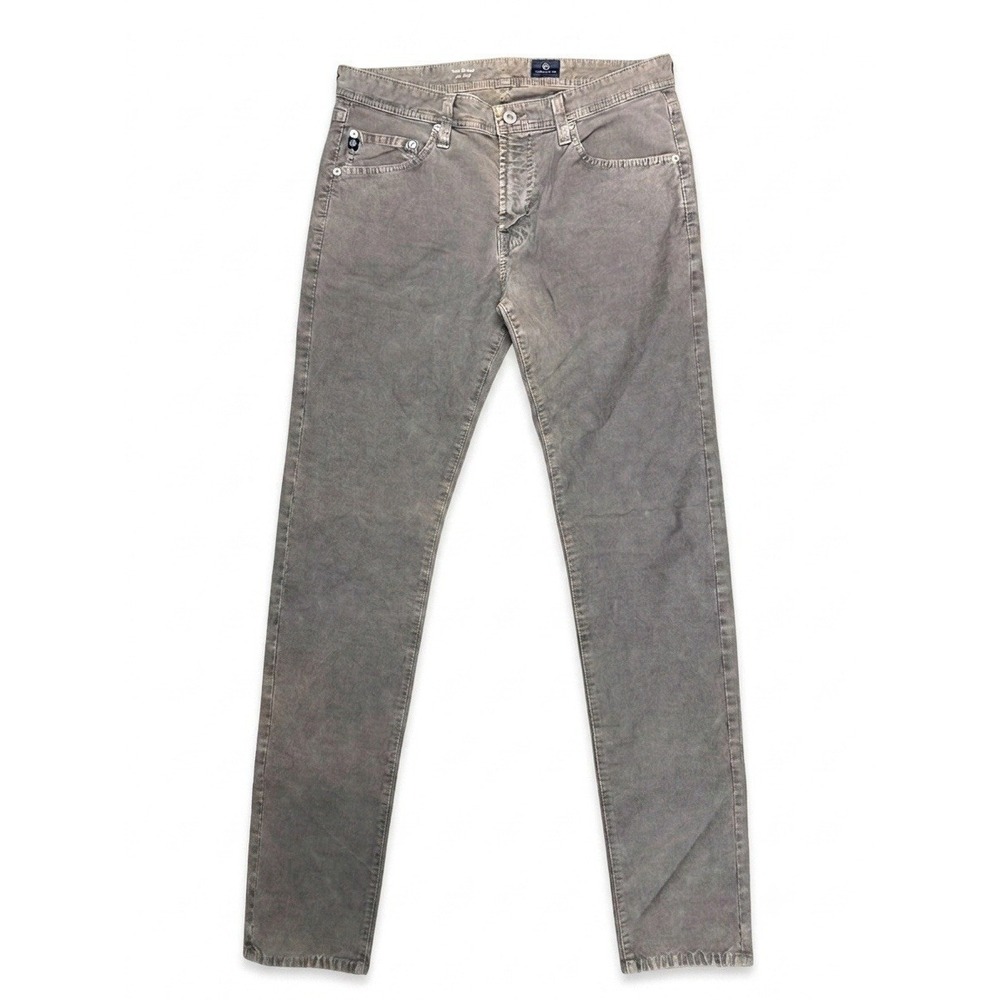 AG Adriano Goldschmied Jeans Men Sz34(Fits32x34)Gray Denim Dylan Slim Skinny NWT